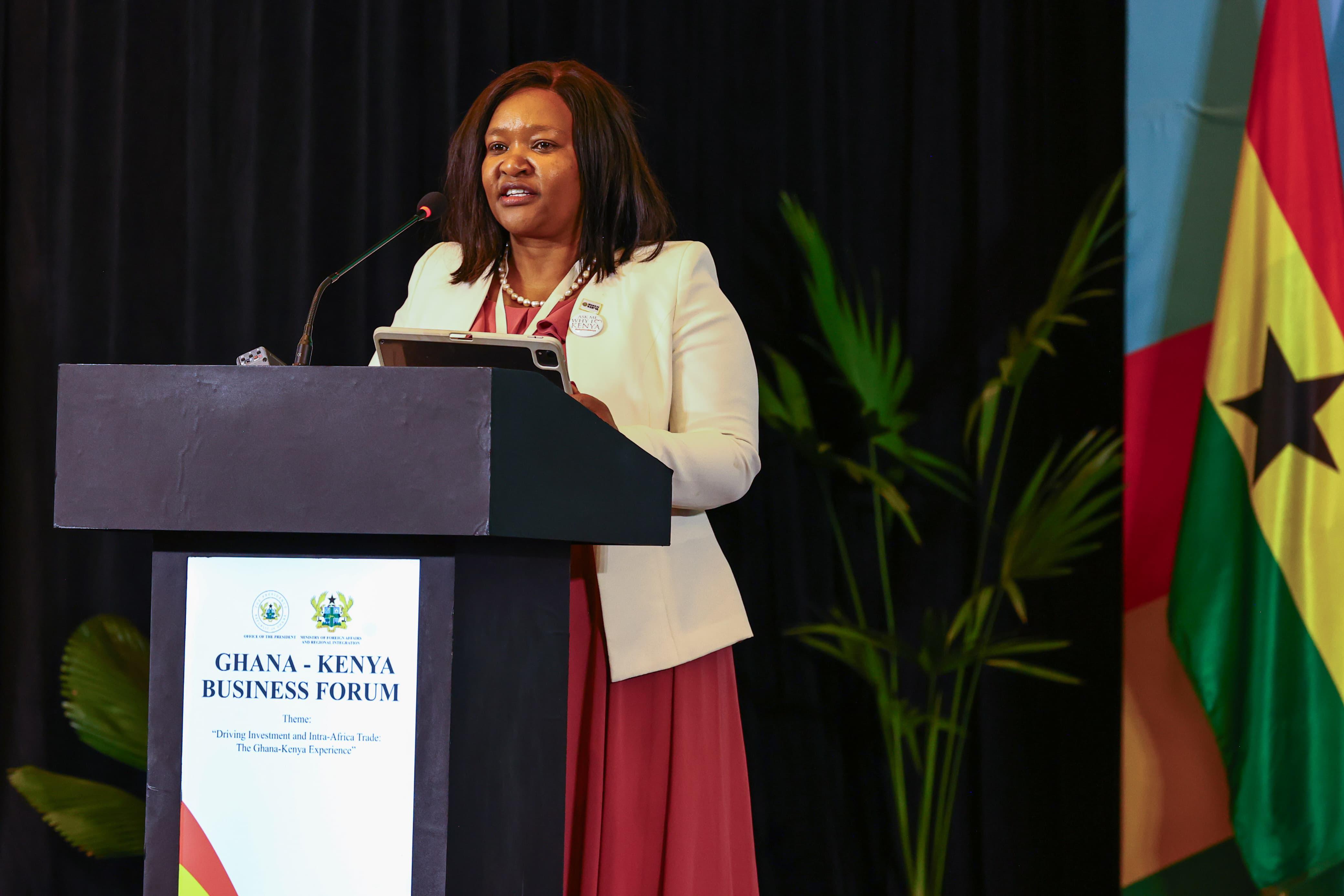 CS Miano witnesses signing of 3 trade MoUs with Ghana