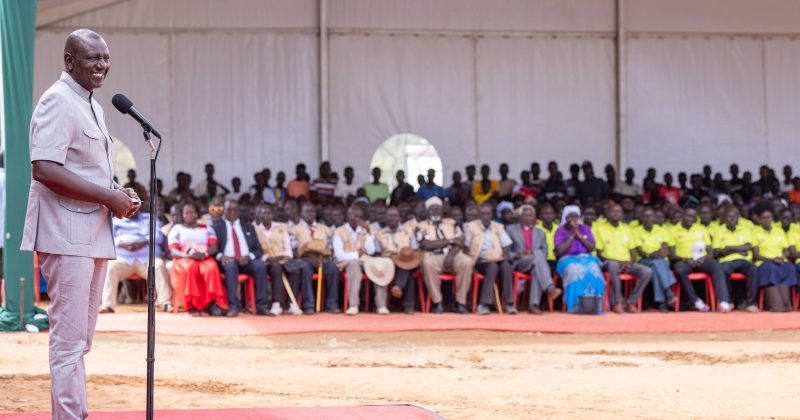 Ruto: Economy stabilised, focus shifts to development projects