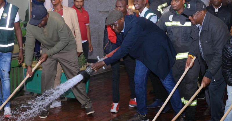 Nairobi County extends city clean-up exercise to estates