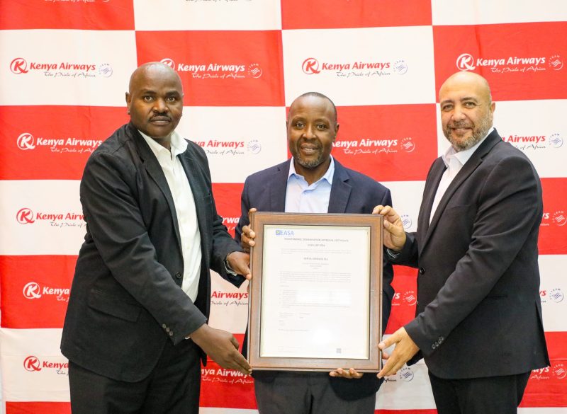 KQ secures EASA certification to expand MRO Services