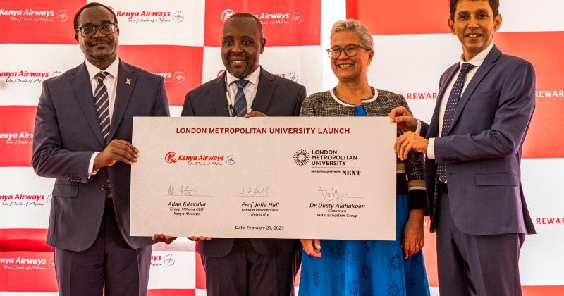 KQ, London Metropolitan University to promote aviation education, training