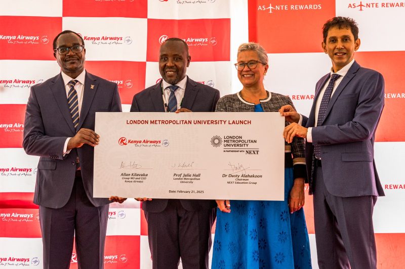 KQ, London Metropolitan University to promote aviation education, training