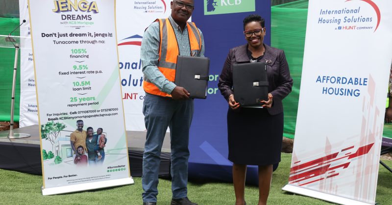 IHS Kenya, KCB Bank join hands to boost green affordable housing