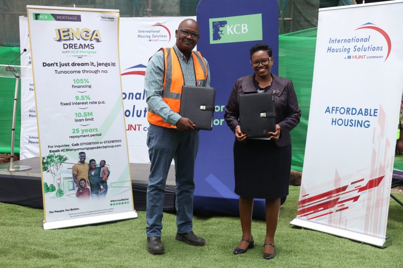 IHS Kenya, KCB Bank join hands to boost green affordable housing
