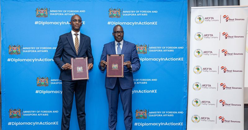 MFA signs deal with Real Sources Africa to position Embassies as global market gateways
