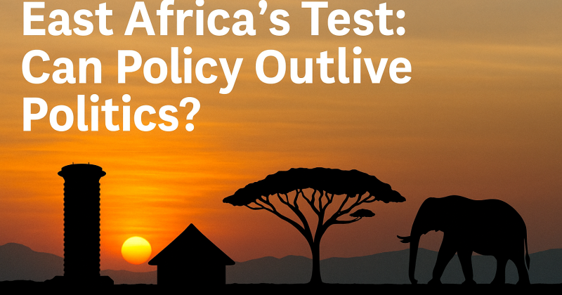 East Africa’s Test: Can Policy Outlive Politics?
