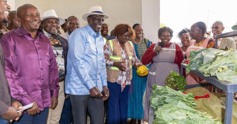 Ruto launches, inspects Sh20bn projects in Kitui