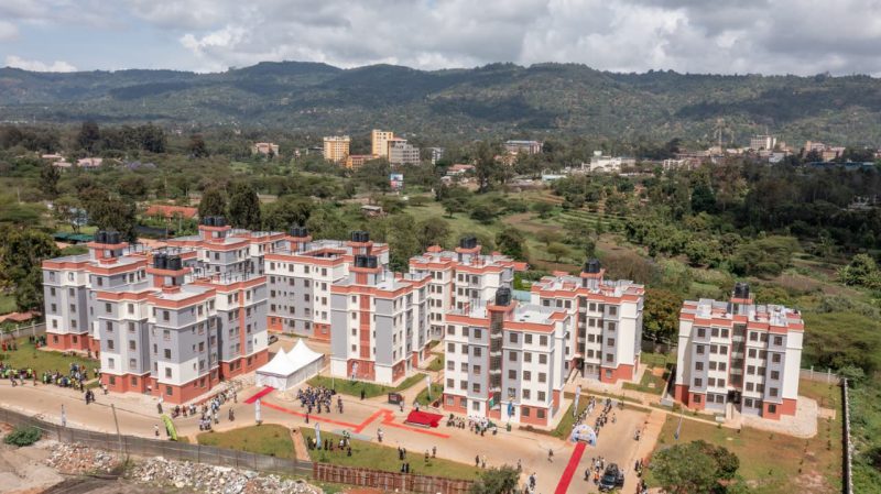 176 Machakos affordable housing units completed, handed over to owners