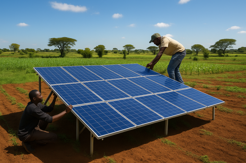 How Africa’s small importers are behind solar’s 60% surge