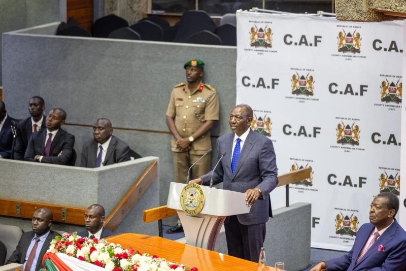 Ruto backs SRC reclassification of MCAs’ job groups from D4 to E2