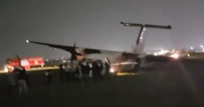 Plane veers off runway at Wilson Airport, no injuries