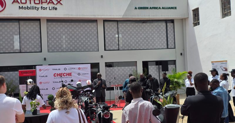 Autopax unveils locally assembled Cheche e-motorcycle with battery swap