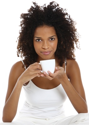 woman drinking tea1