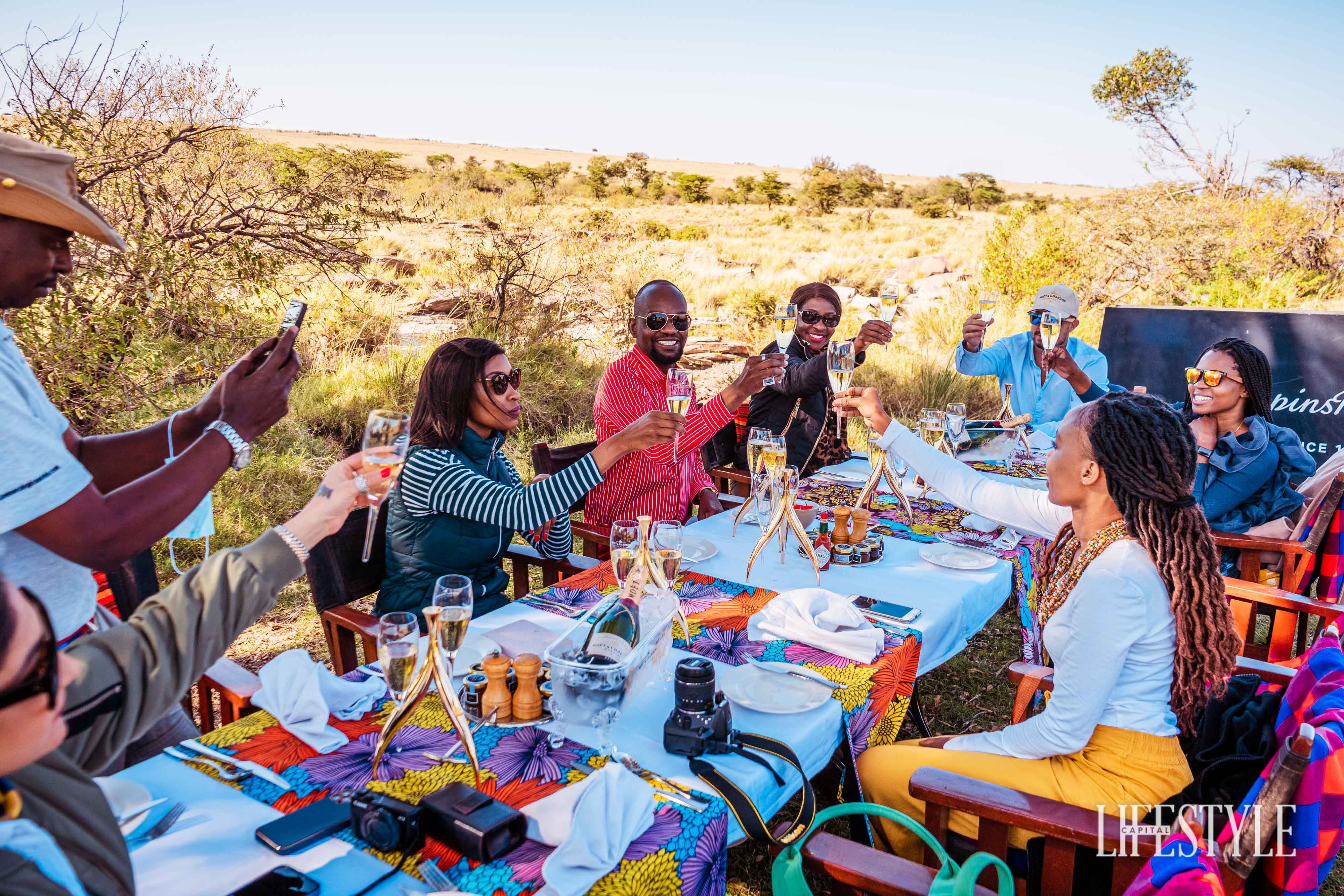 Champagne Bush Breakfast in Maasai Mara with Moët & Chandon, seamless unmatched experience