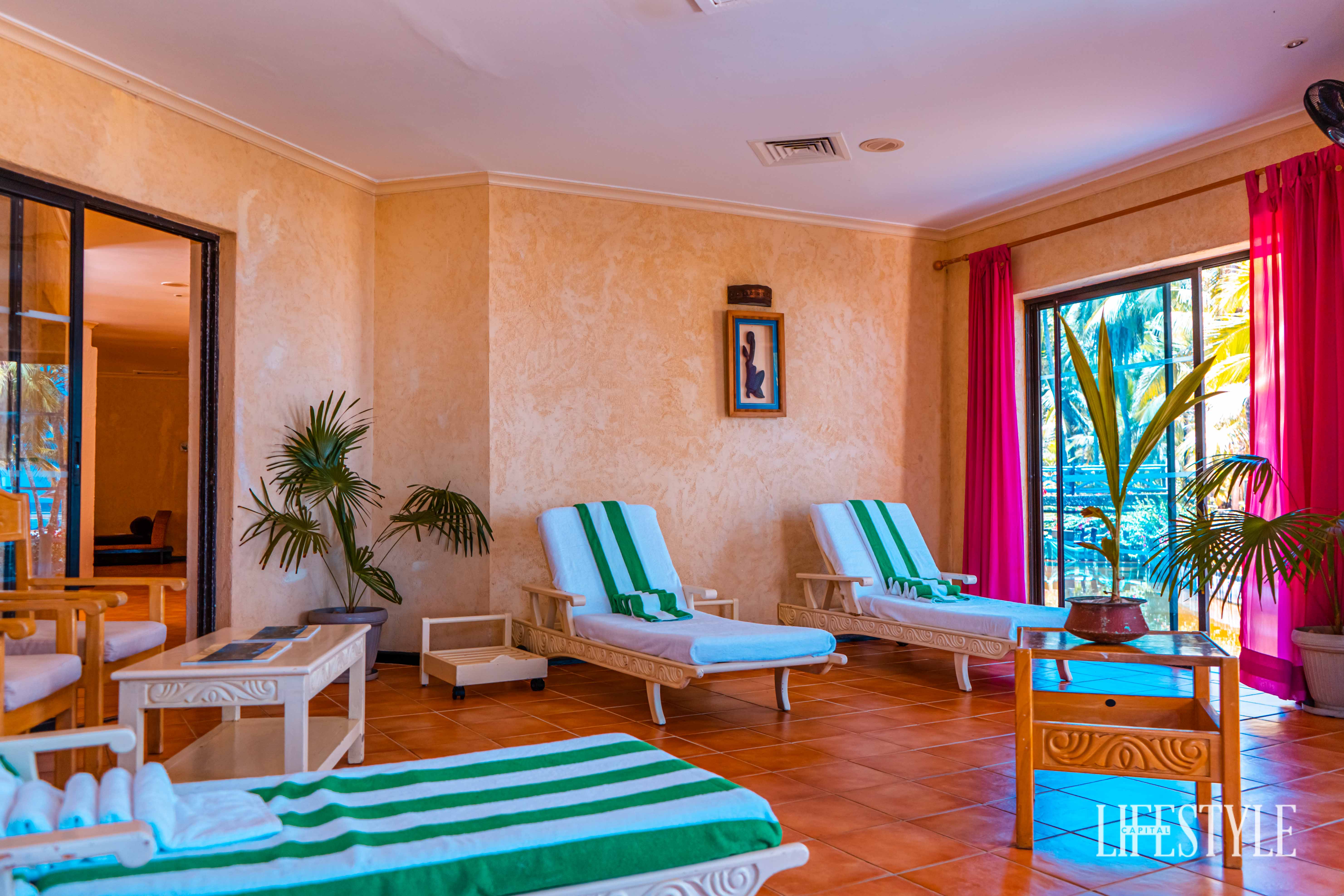 Immerse in a haven of peace, tranquility at Maya Spa, Diani Reef Beach Resort & Spa.