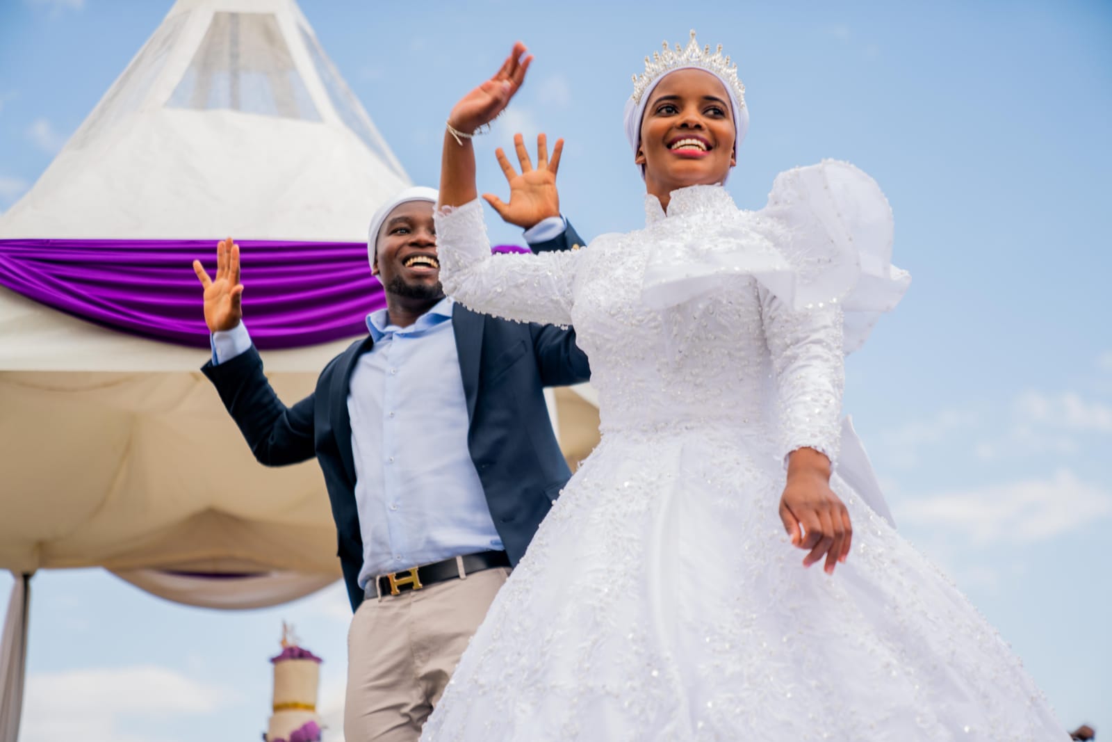 Fashion Model, Pesh Ties the Knot in Intimate Ceremony