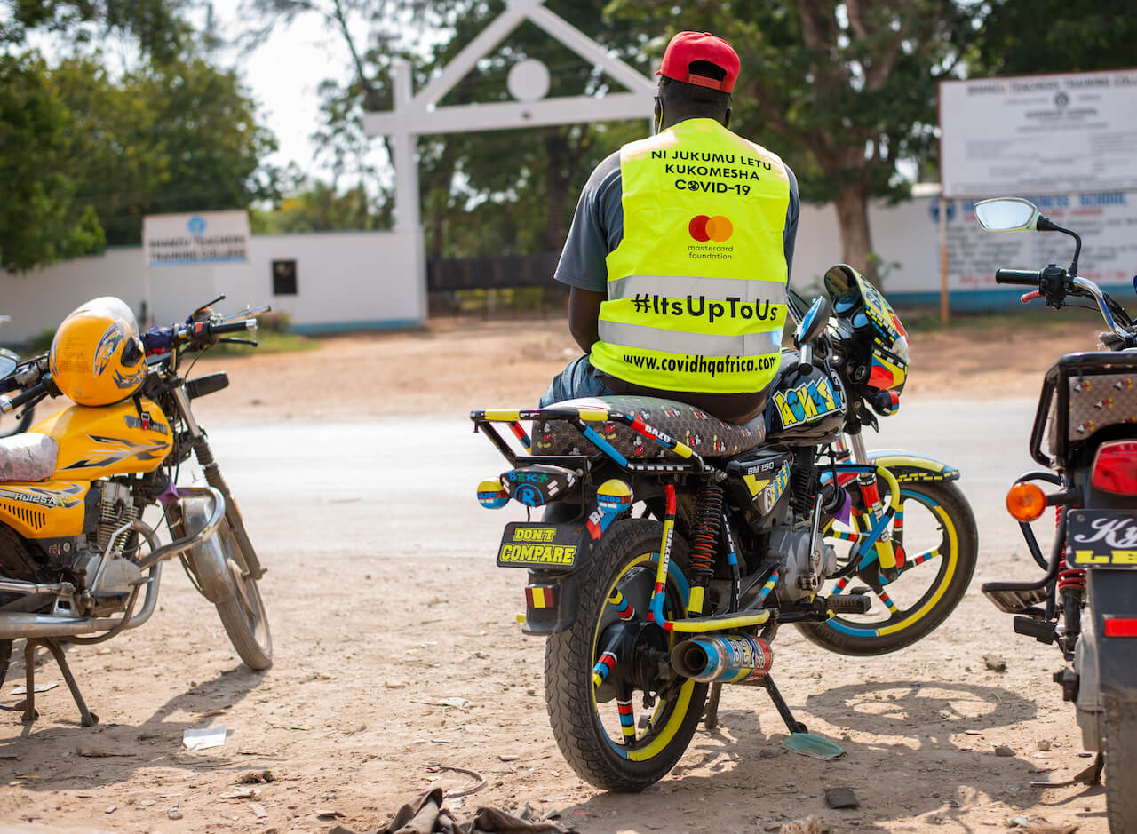 #ItsUpToUS: Bodaboda Operators Ensuring Safe Riding in a COVID-19 World