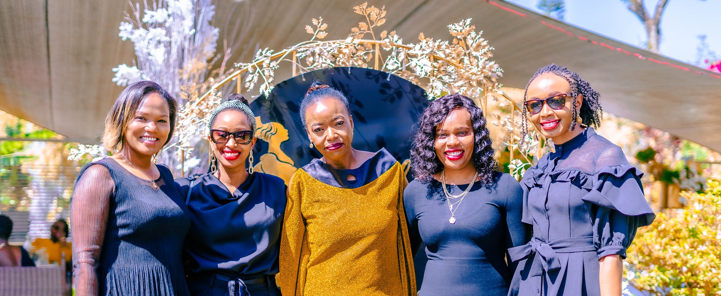 Unforgettable Brunch in Nairobi as Women step out in Stylish Black & Gold Sparkle