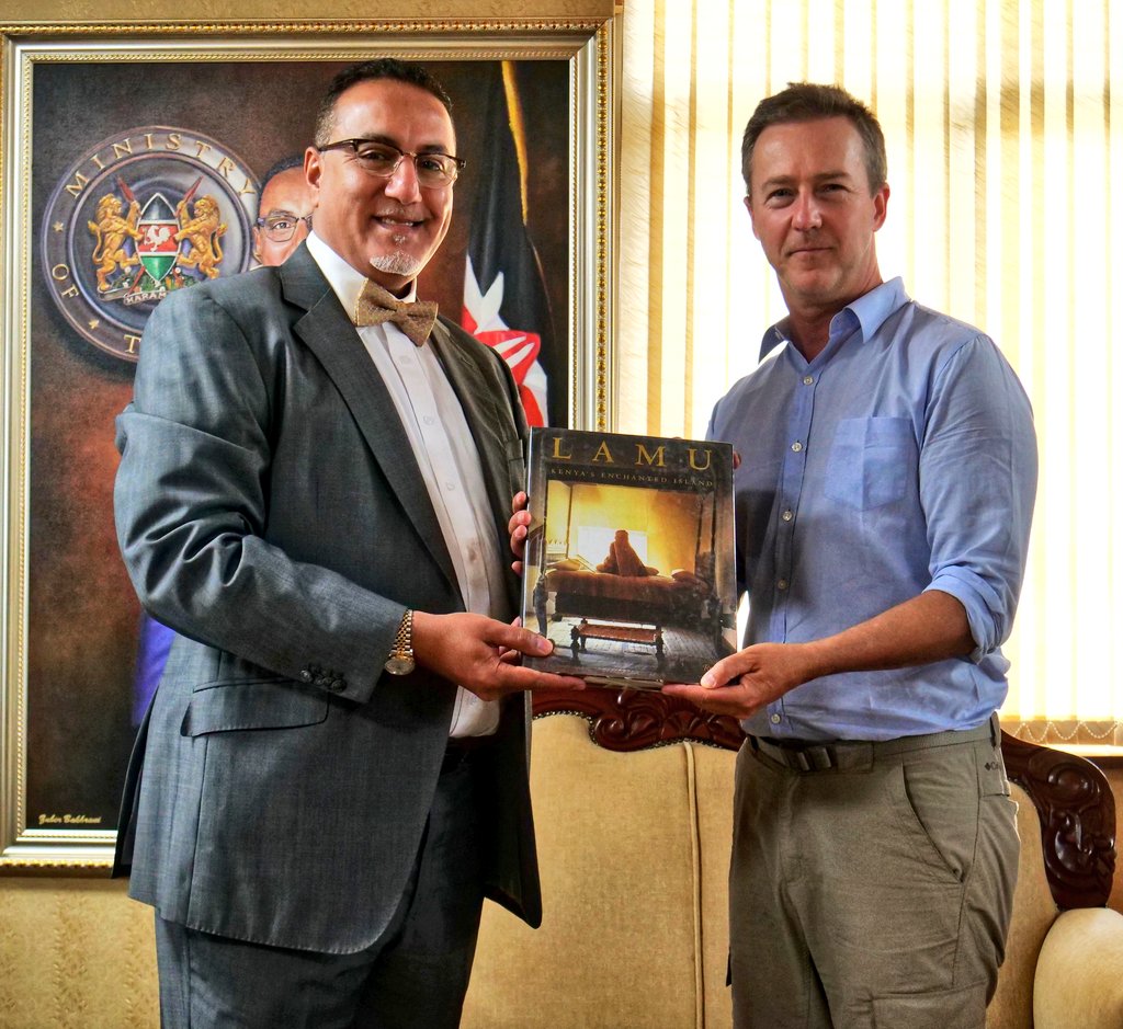Bourne Legacy Actor, Edward Norton Named Magical Kenya, Tembo Naming Festival Ambassador