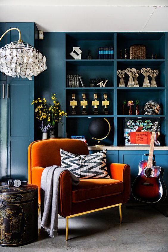 Add Instant Pomp and Warmth to Your Interiors By Introducing The  Color Orange