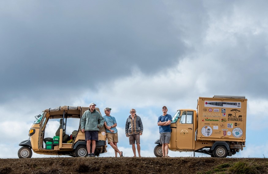 From Kenya to South Africa in 2 Tuk Tuks. Four Friends on a 6,000 Kms Journey