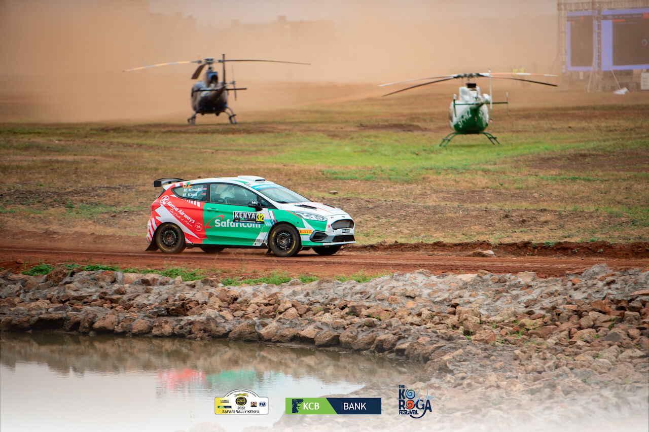 WRC Drivers Perform Stunts for Spectators at Moi Sports Center Kasarani