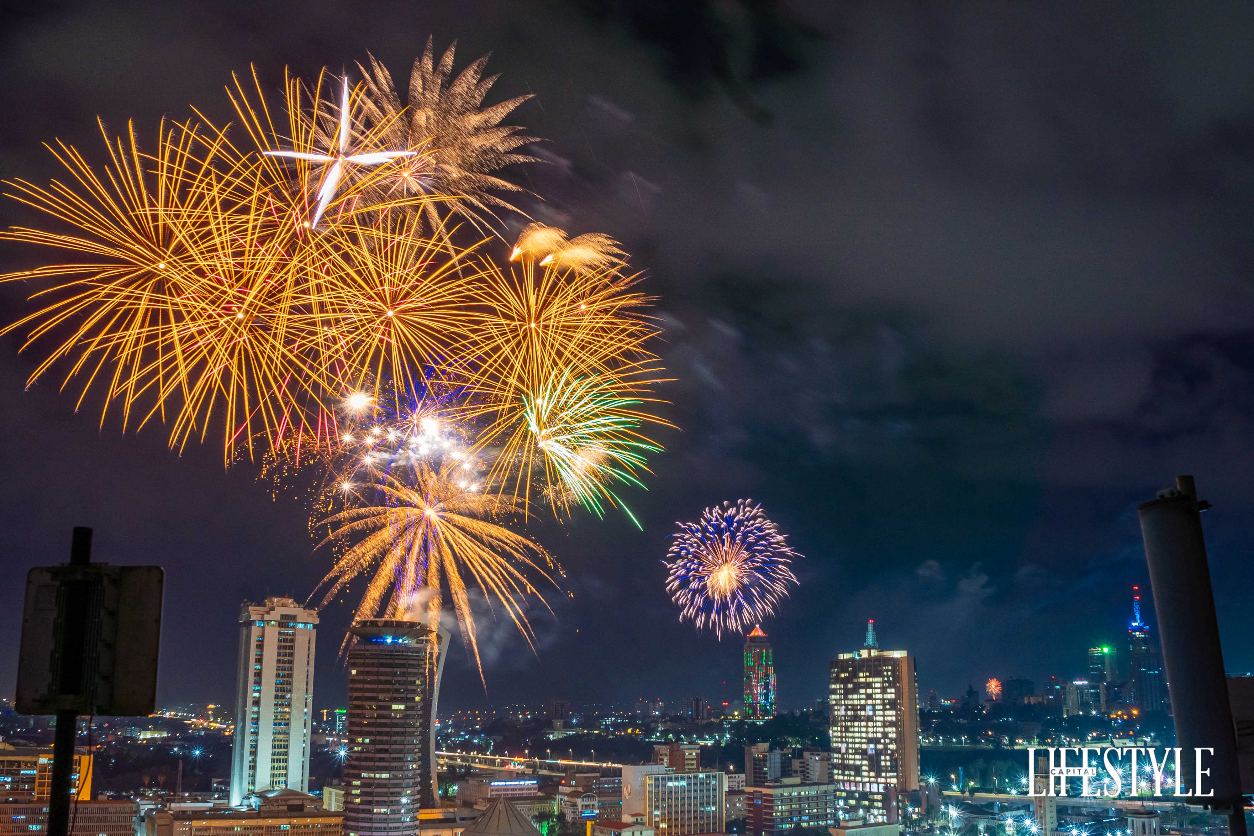Nairobi City Fireworks Display: Ushering in the New Year 2023