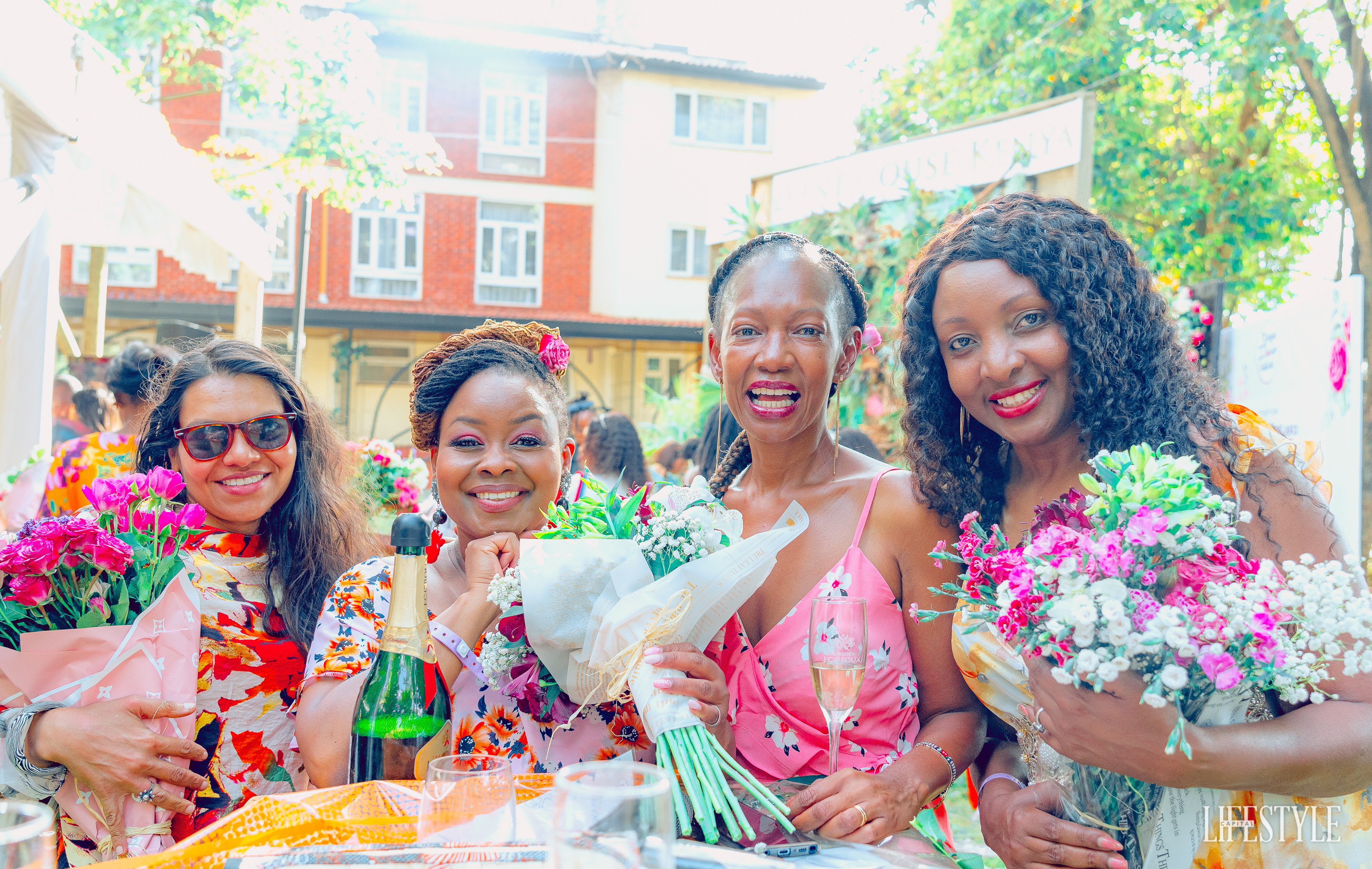 Sip and Bloom: A Brunch in Nairobi Amongst the Flowers