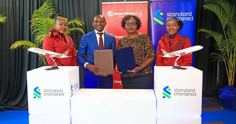 Big Discounts, Seamless Travel: Standard Chartered Bank & Kenya Airways Unveil Premium Travel Rewards