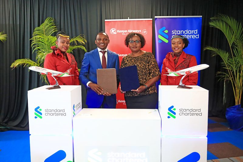 Big Discounts, Seamless Travel: Standard Chartered Bank & Kenya Airways Unveil Premium Travel Rewards