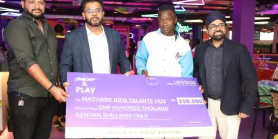 Smash & Play Rhapta Donates Ksh 100,000 To Support Mathare Kids Talent Hub