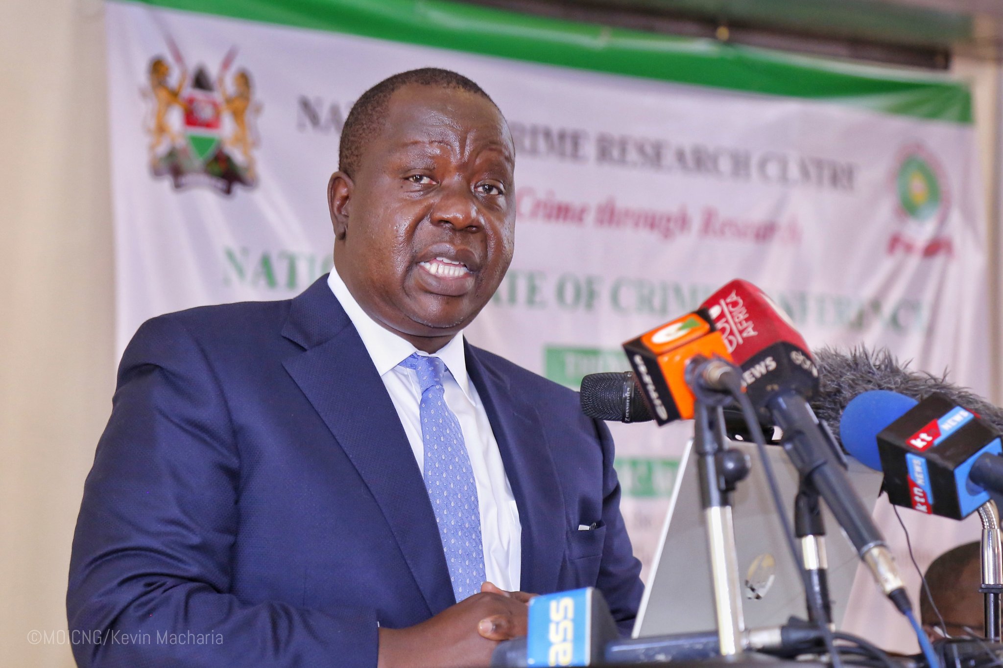 Matiangi outlaws love relations among police officers citing indiscipline