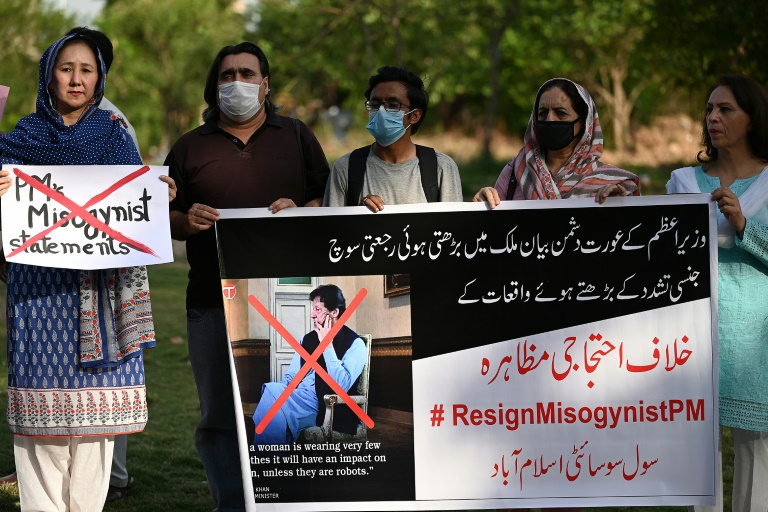 Rights activists protest harassment of female students in Pakistan’s Sindh