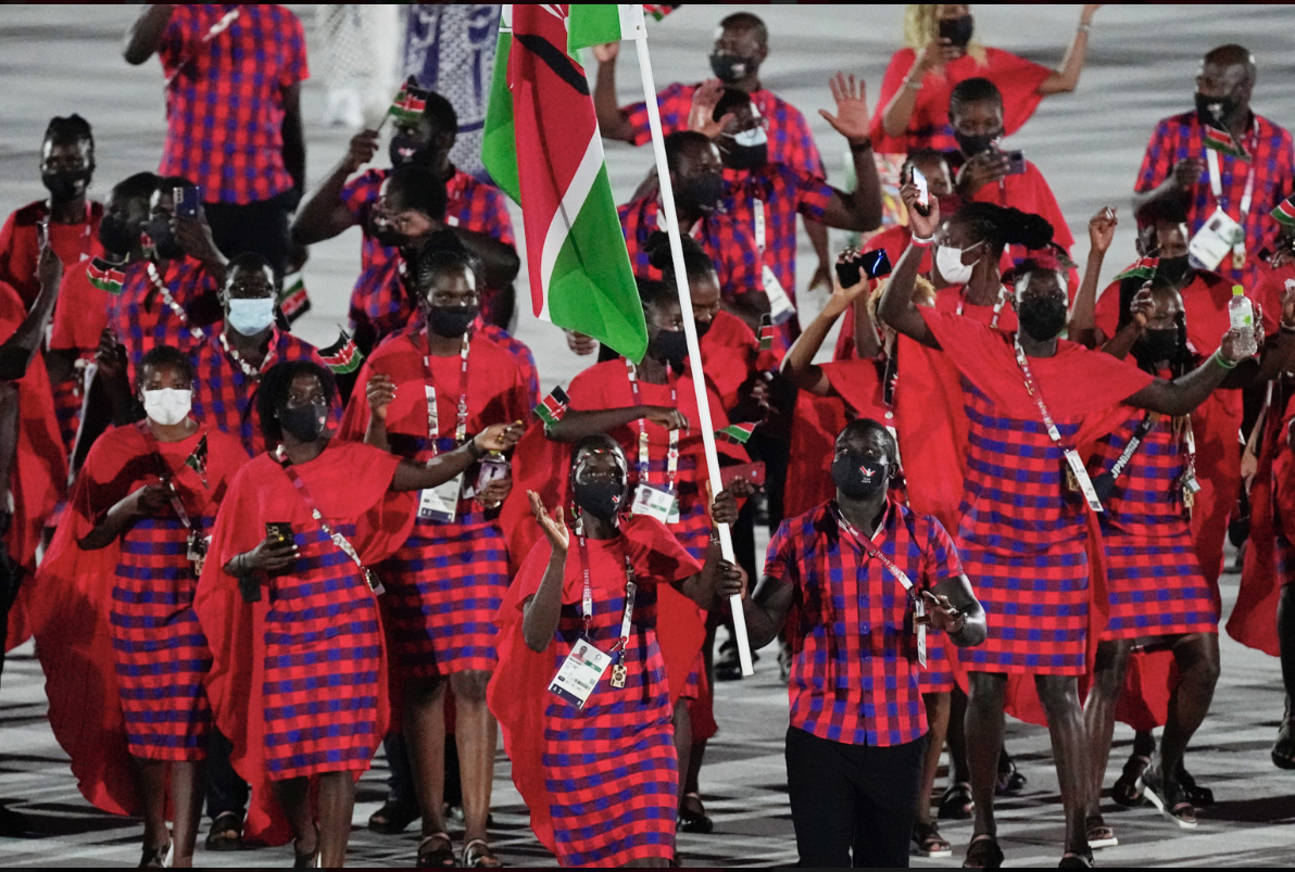 A Lifetime Experience As Kenyan Stars Enjoy The Moment In Tokyo Olympics Opening Ceremony