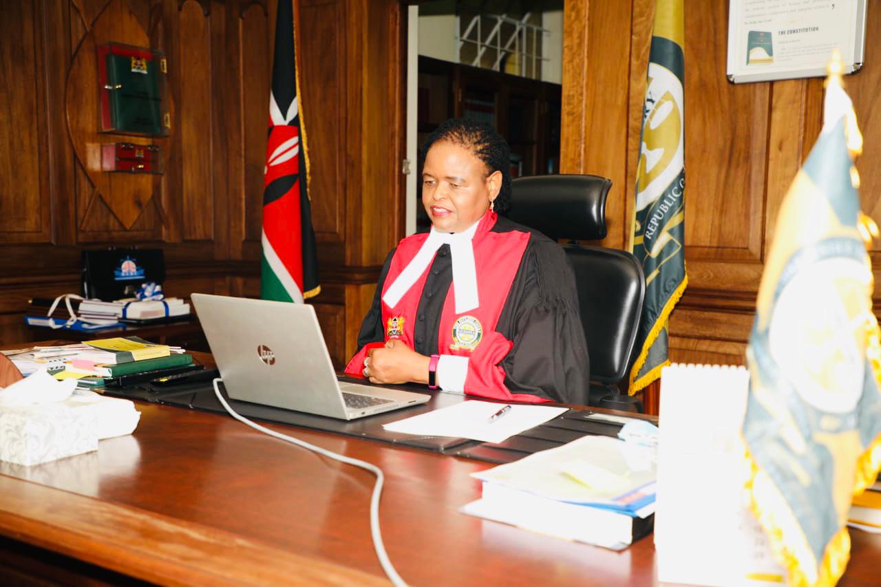 CJ Koome to meet justice sector players as she marks first month in office