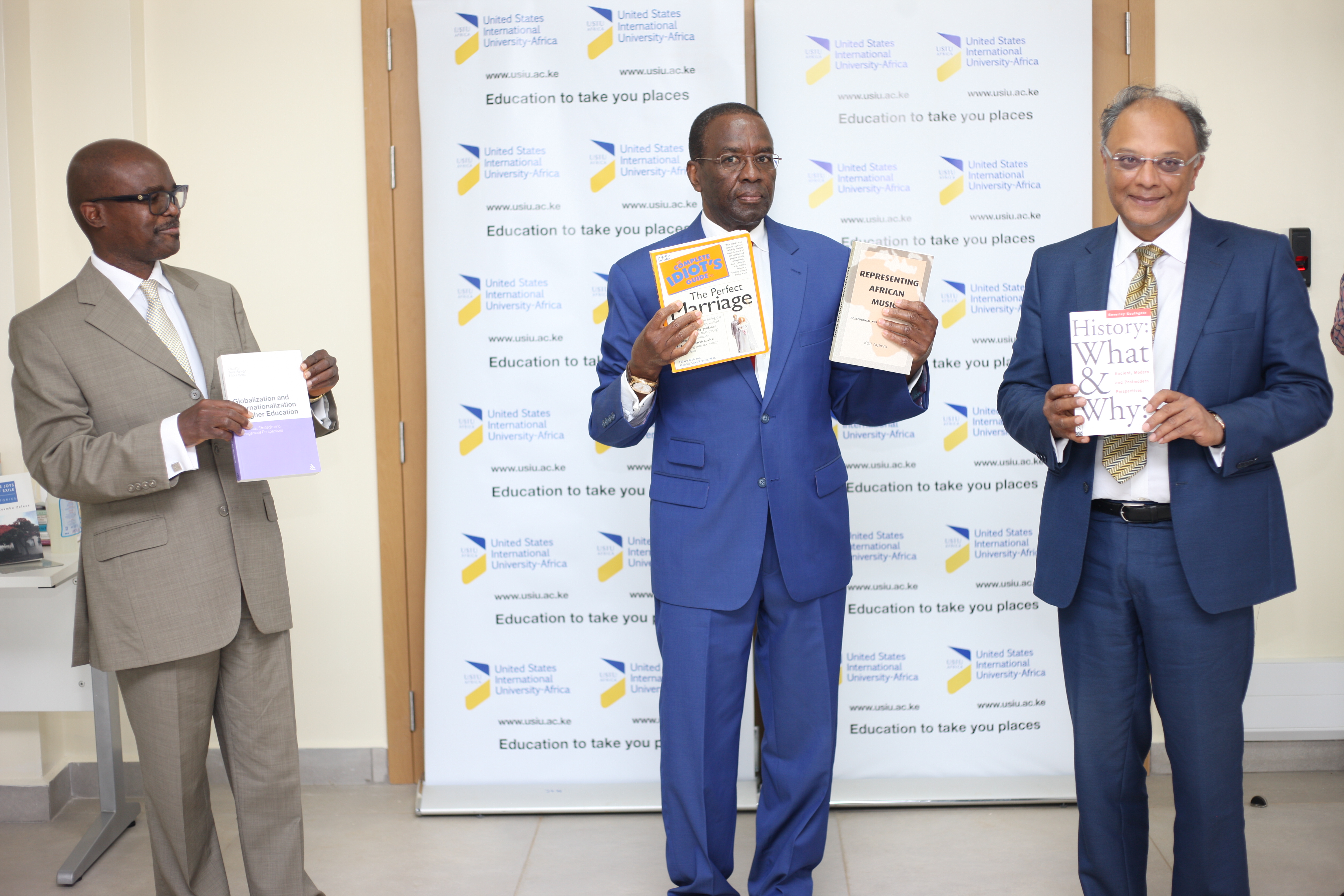 Outgoing USIU-Africa Vice Chancellor donates $1 million library