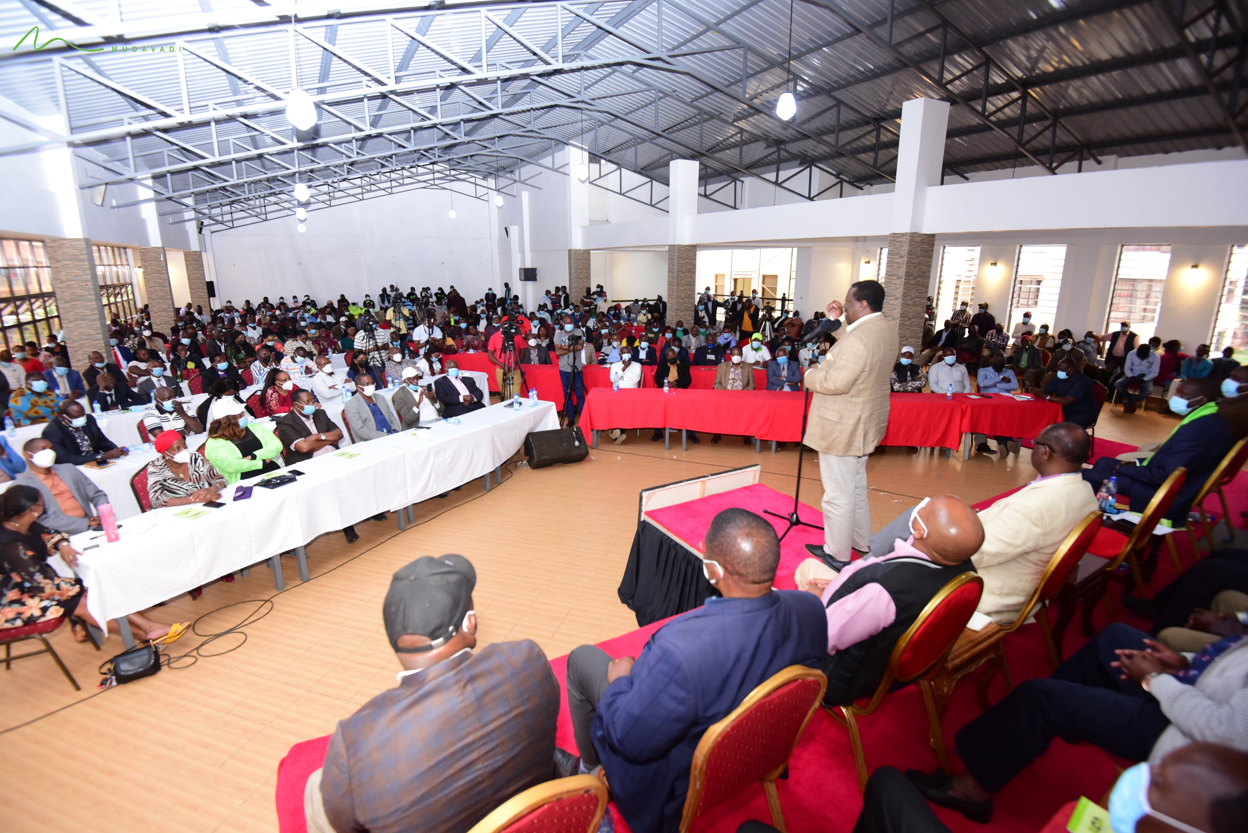 Mudavadi camps in Meru, calls for political tolerance and law change