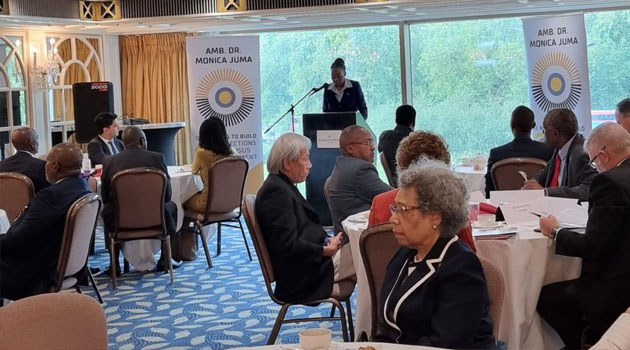 Juma launches commonwealth bid in meeting with diplomats in London