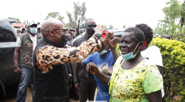 Wanjigi heads back to Migori, tells off officials with undemocratic tendencies