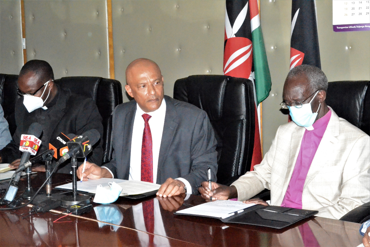 EACC, NCCK pledge to together in instilling integrity ahead of 2022 polls