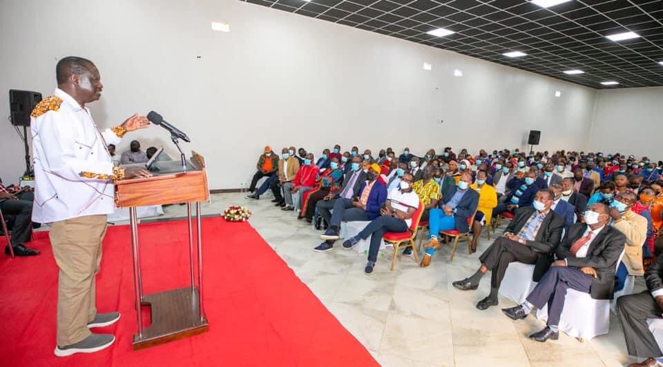 Raila says unity key in achieving economic prosperity