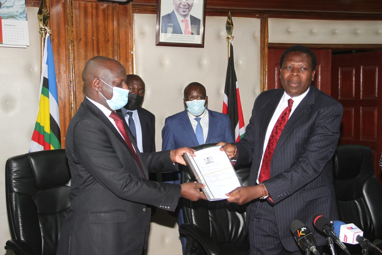 Keter takes over Devolution Ministry from Wamalwa who was named Defence CS