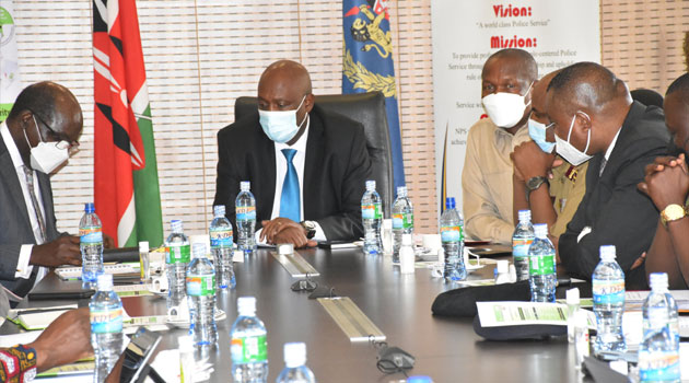 Mutyambai, Chebukati discuss poll readiness in high-level meeting
