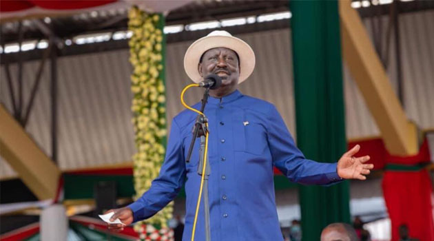 I’m on top of the mountain, Raila tells Kirinyaga residents