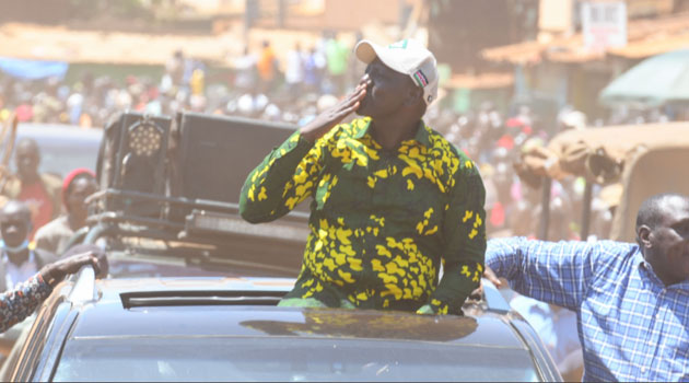 Ruto urges youth to resist politicians mobilizing them for violence