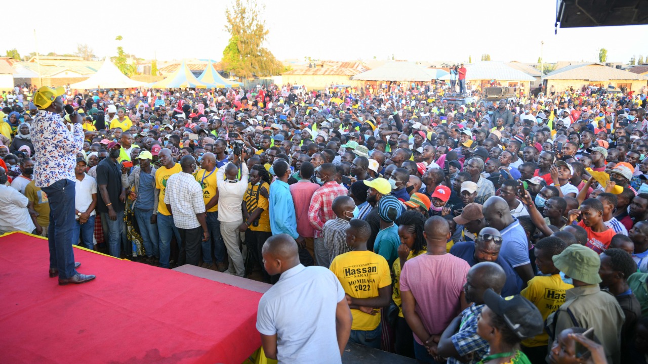 Ruto says ready to face Raila and OKA team in 2022