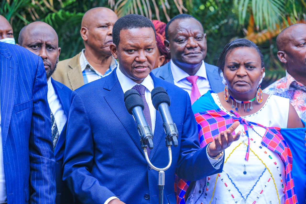 Mutua says will support Raila in the event he shelves his 2022 ambitions
