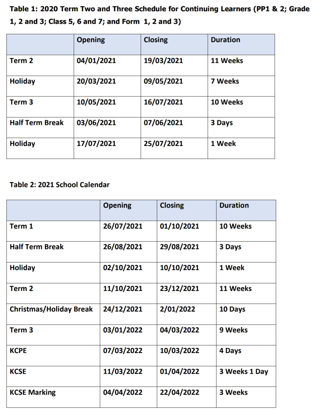 KUPPET wants education calendar revised to ease pressure on students and teachers