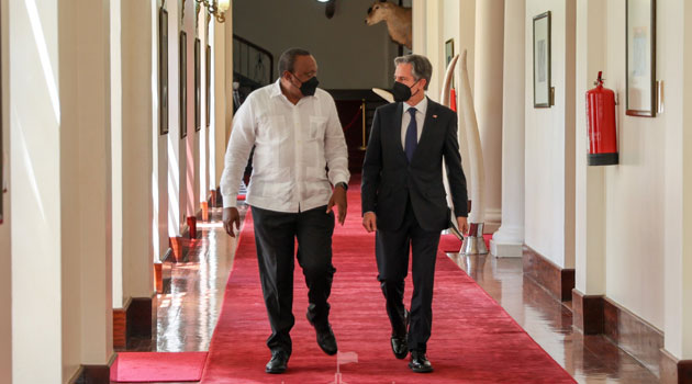 Blinken decries military escalation in Ethiopia in phone call with Uhuru