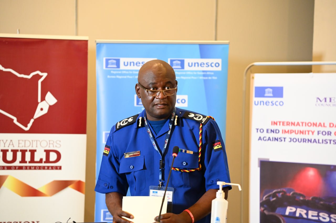 Kenya police commits to safety of journalists ahead of 2022 elections